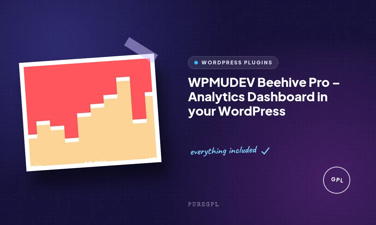 Beehive Pro – Analytics Dashboard in your WordPress