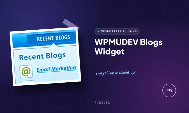 wpmudev blogs widget