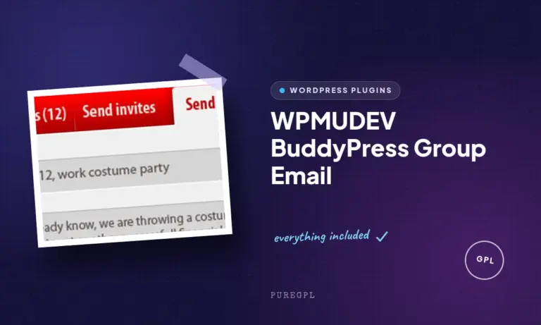 wpmudev buddypress group email