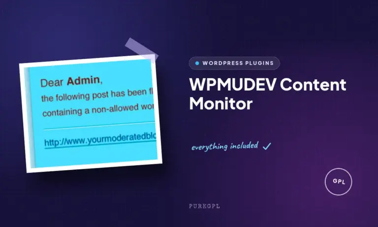 wpmudev content monitor