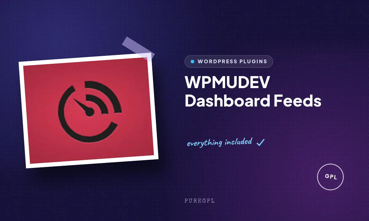 Wpmudev | Dashboard Feeds