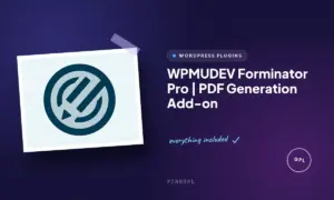 wpmudev forminator pro pdf generation add on