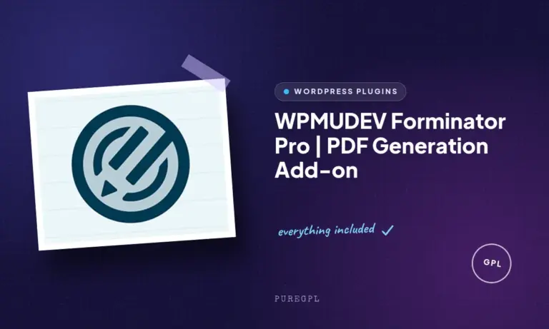 wpmudev forminator pro pdf generation add on
