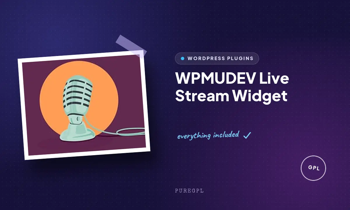 Wpmudev | Live Stream Widget