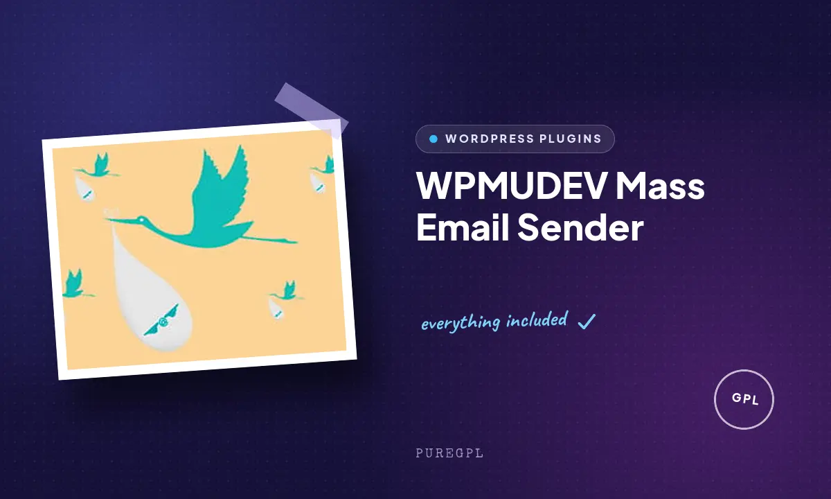 Wpmudev | Mass Email Sender