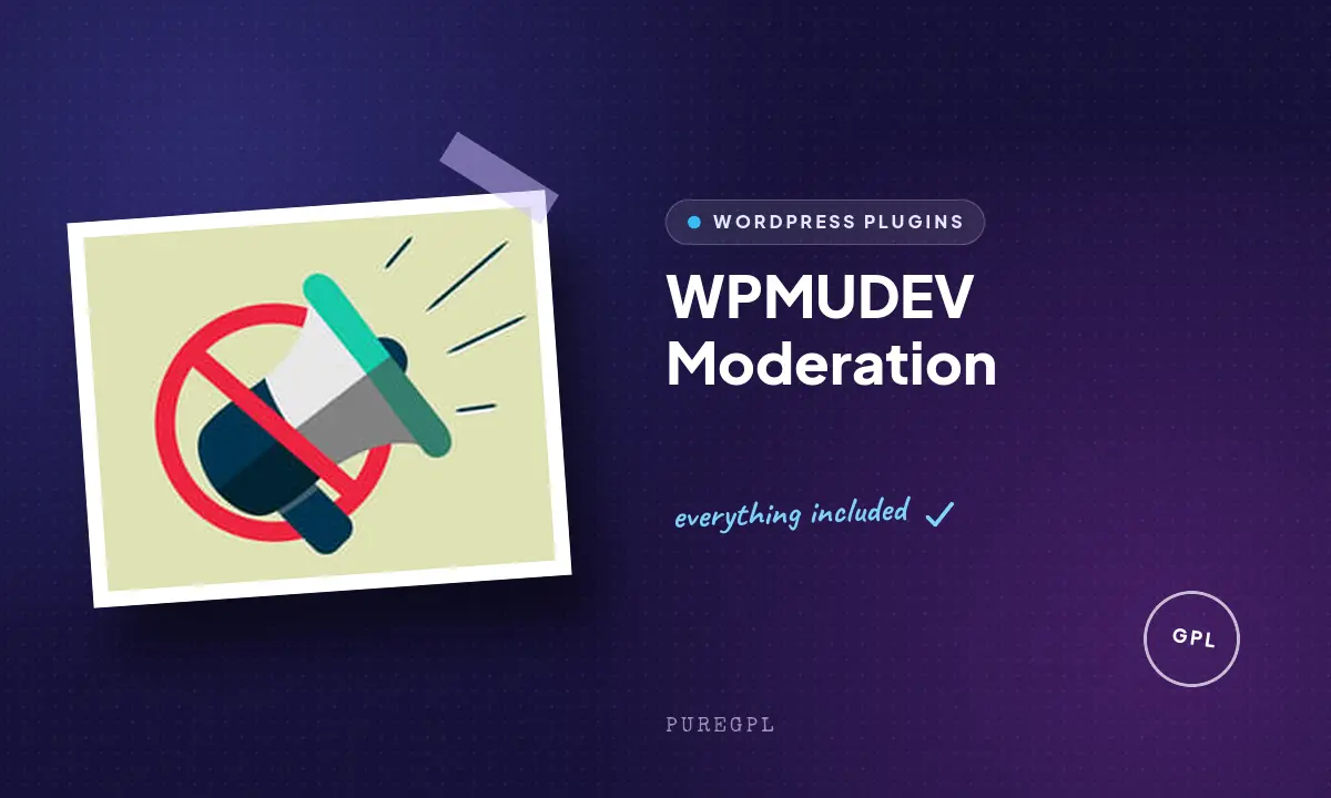 Wpmudev | Moderation