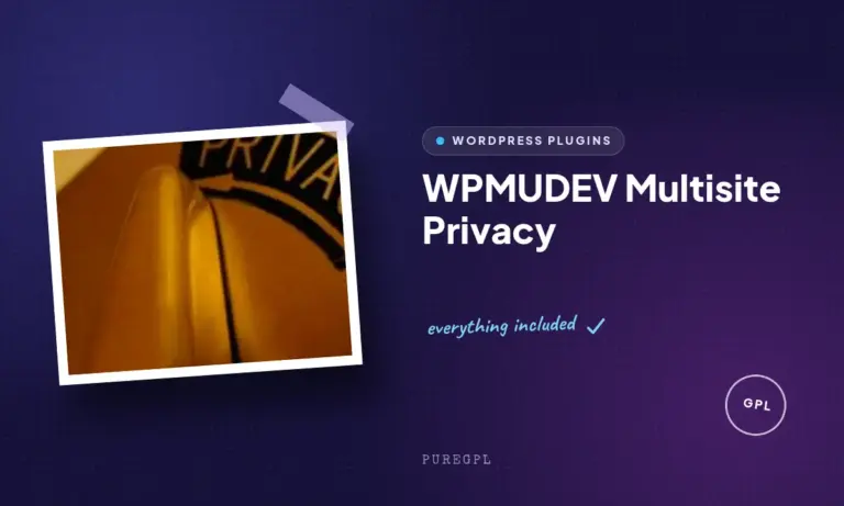 wpmudev multisite privacy