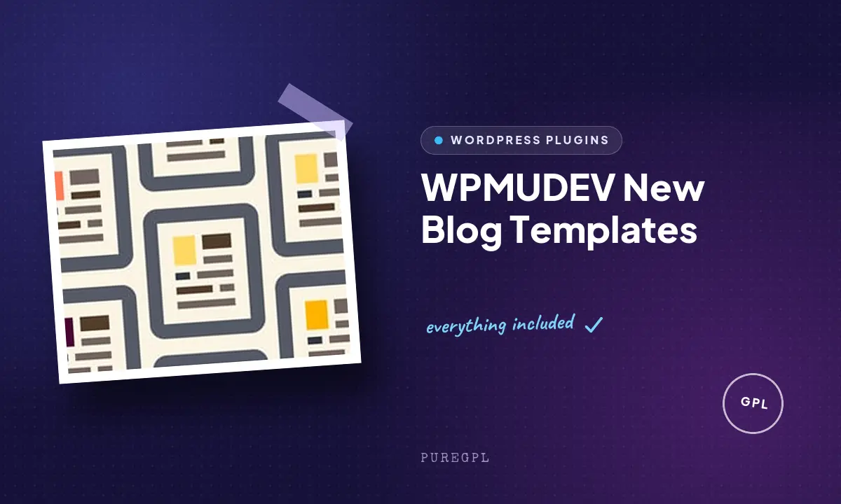 Wpmudev | New Blog Templates