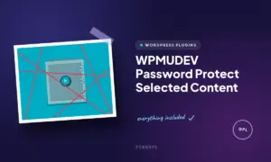 wpmudev password protect selected content