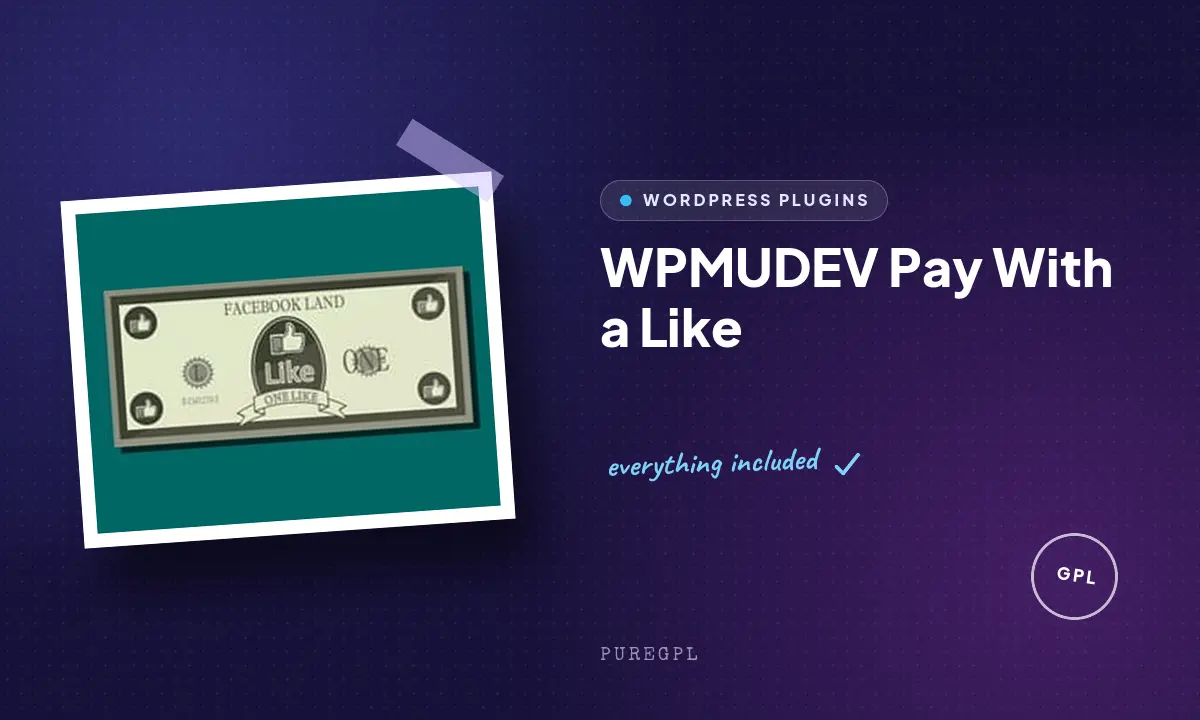 Wpmudev | Pay With a Like