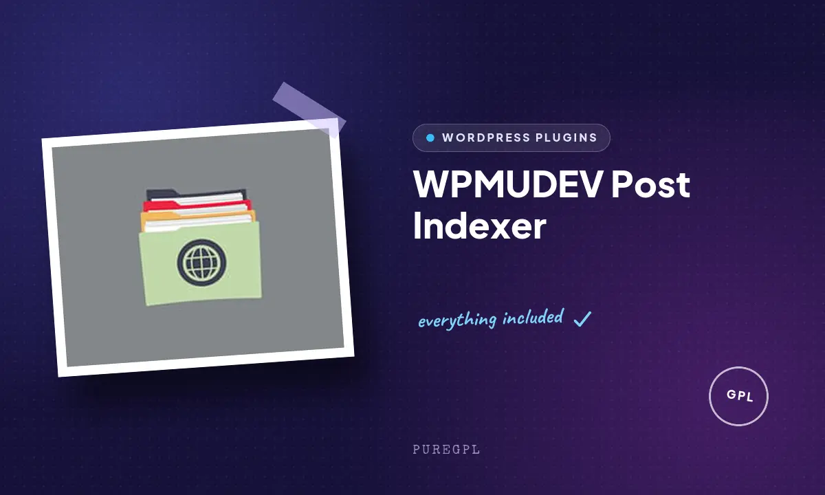 Wpmudev | Post Indexer