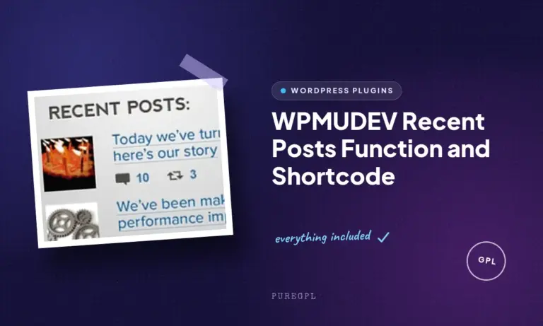 wpmudev recent posts function and shortcode