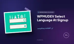 wpmudev select language at signup