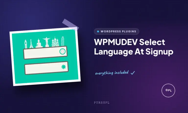 wpmudev select language at signup
