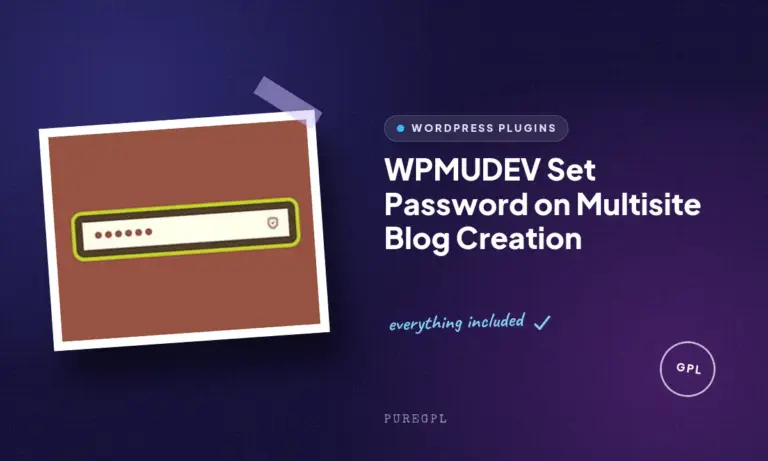wpmudev set password on multisite blog creation
