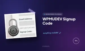 wpmudev signup code