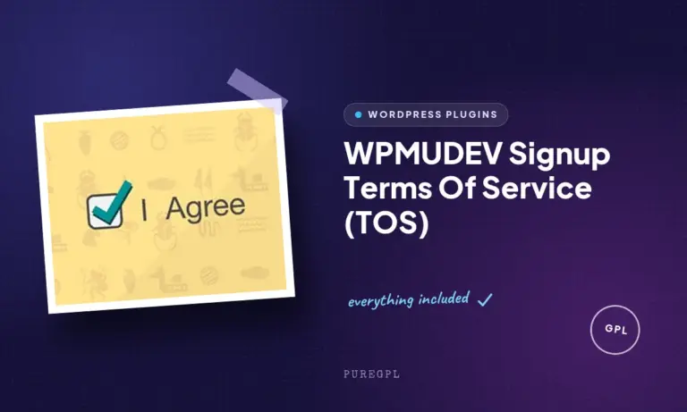 wpmudev signup terms of service tos
