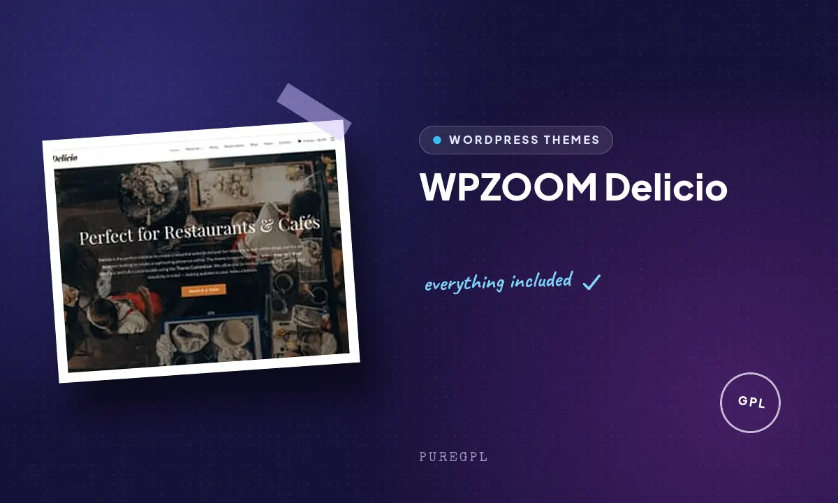 Wpzoom | Delicio