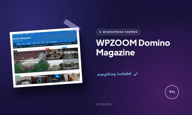 wpzoom domino magazine