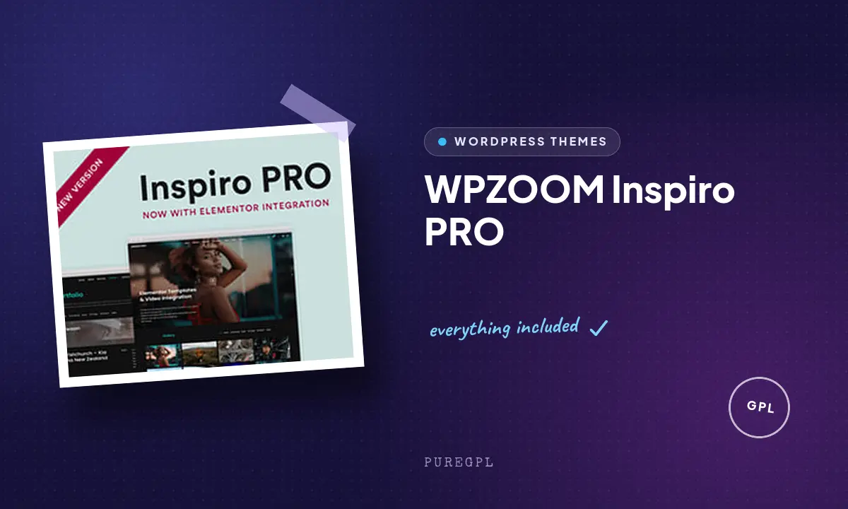 Wpzoom | Inspiro PRO
