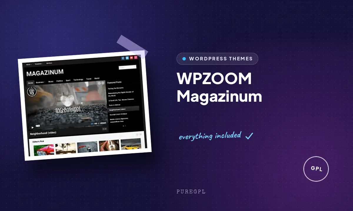Wpzoom | Magazinum