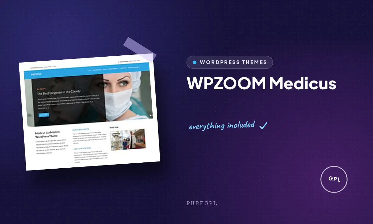 Wpzoom | Medicus