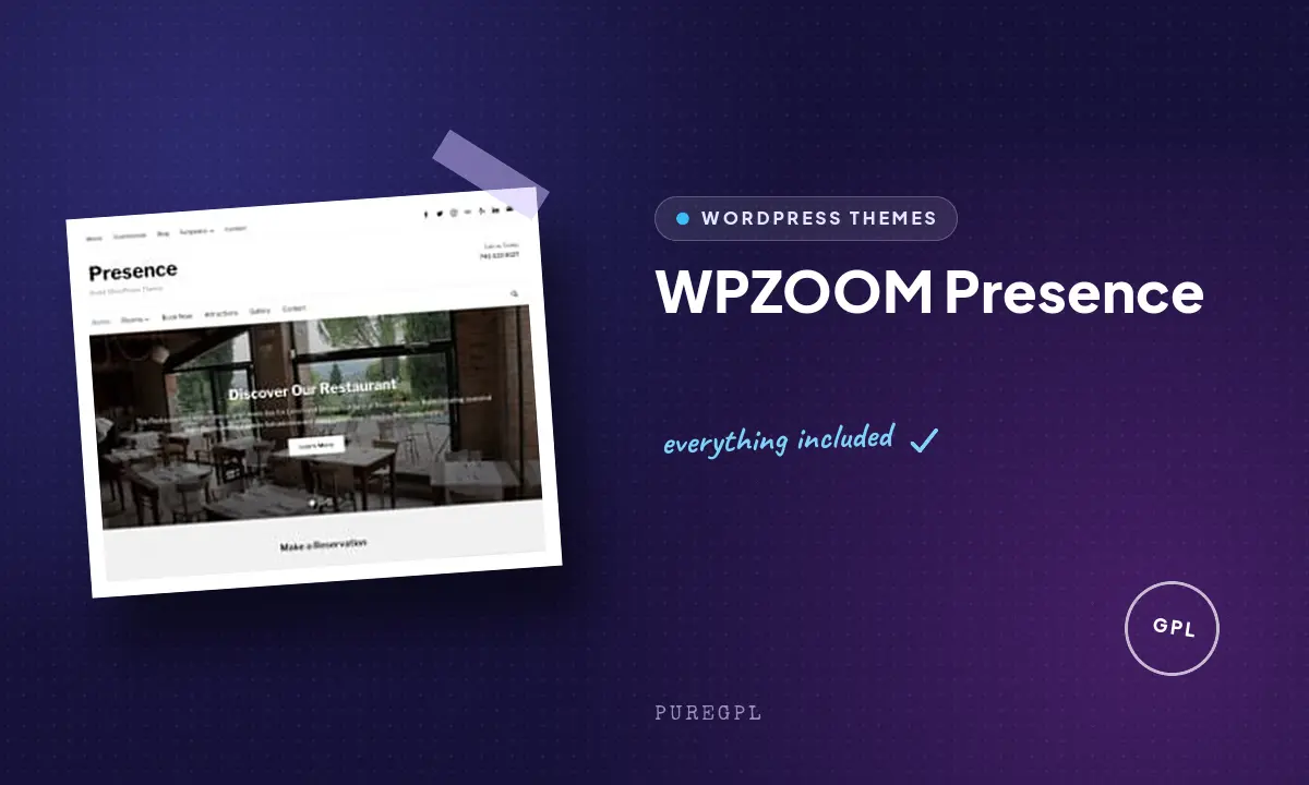 Wpzoom | Presence