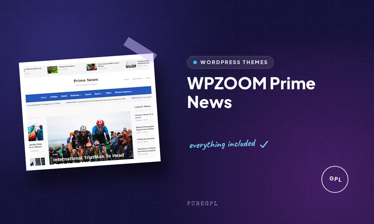 Wpzoom | Prime News