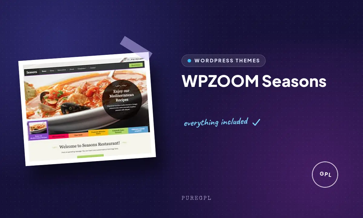 Wpzoom | Seasons