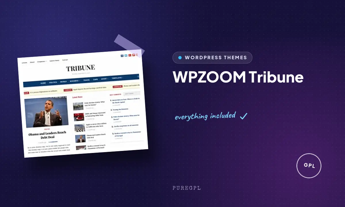 Wpzoom | Tribune