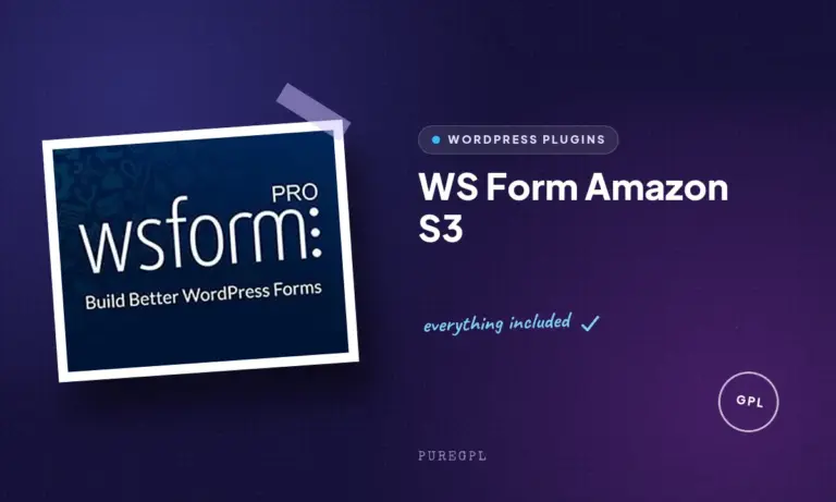 ws form amazon s3