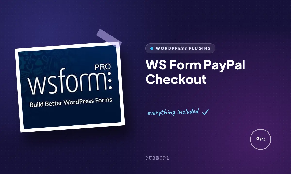 Ws form | PayPal Checkout
