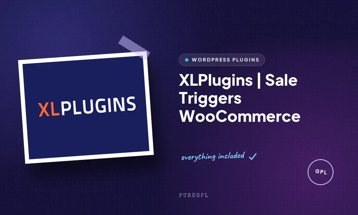 XLPlugins | Sale Triggers WooCommerce
