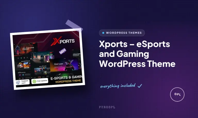 xports esports and gaming wordpress theme