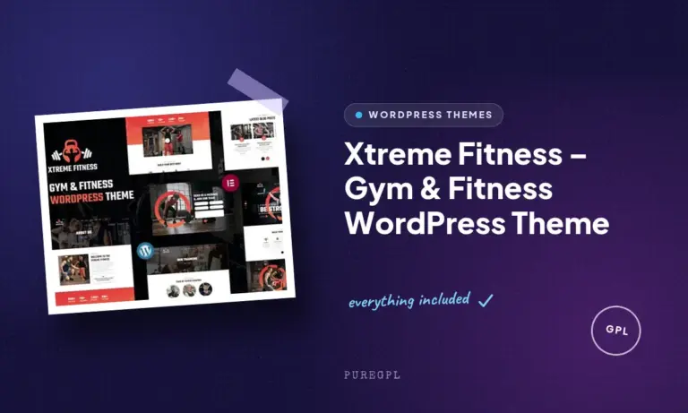 xtreme fitness gym fitness wordpress theme