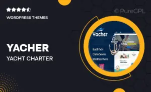 Yacher – Yacht Charter Services WordPress Theme