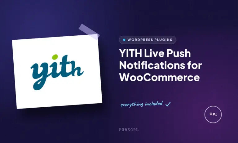 yith live push notifications for woocommerce