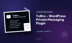 yobro wordpress private messaging plugin