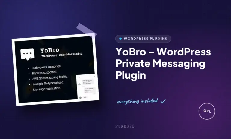 yobro wordpress private messaging plugin