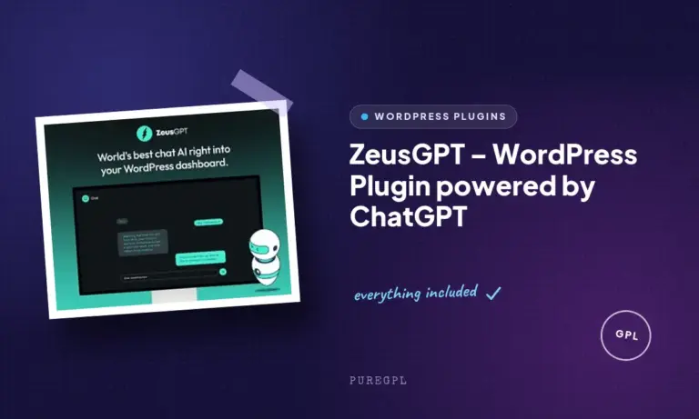 zeusgpt wordpress plugin powered by chatgpt