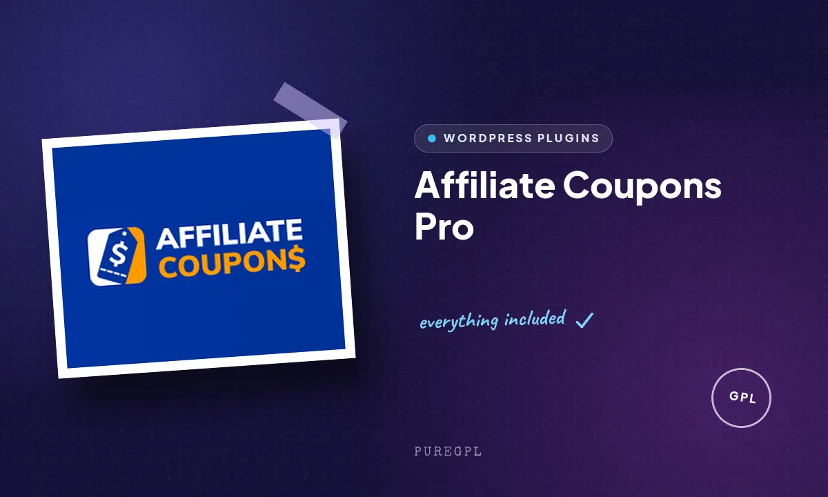 Affiliate Coupons Pro