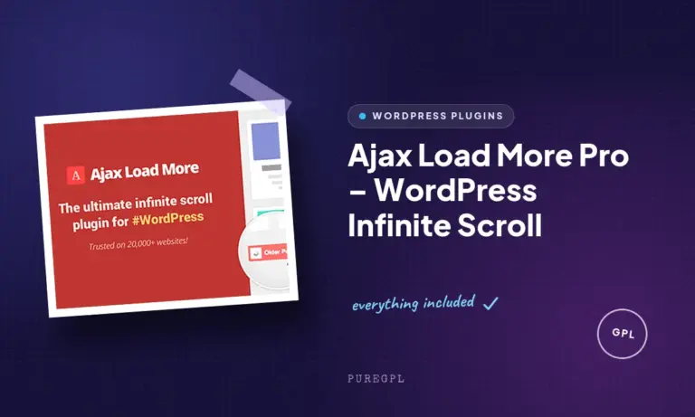 ajax load more pro wordpress infinite scroll