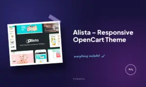 alista responsive opencart theme