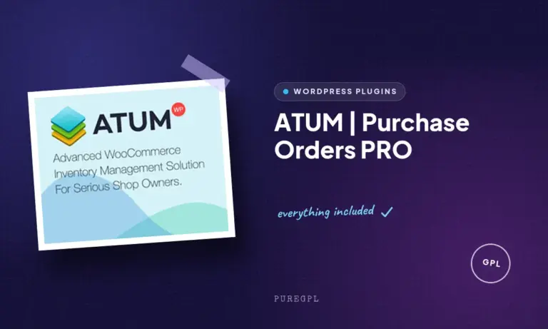 atum purchase orders pro
