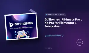 bdthemes ultimate post kit pro for elementor templates