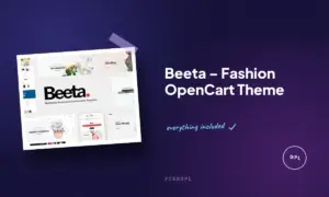beeta fashion opencart theme