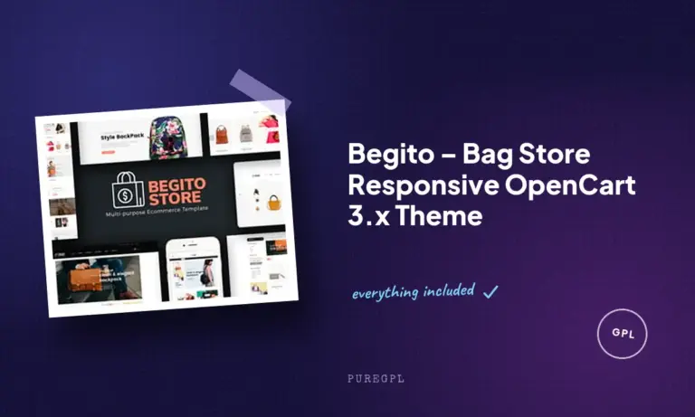 begito bag store responsive opencart 3 x theme