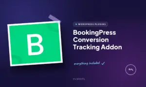 bookingpress conversion tracking addon
