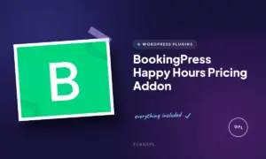 bookingpress happy hours pricing addon