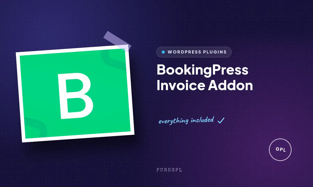 Bookingpress | Invoice Addon
